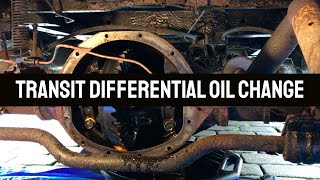 Differential Oil Change  Ford Transit [upl. by Isabelita98]