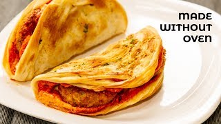 Taco Mexicana  Homemade Dominos Style in Tawa  Oven Tacos Shells Recipes  CookingShooking [upl. by Moses]