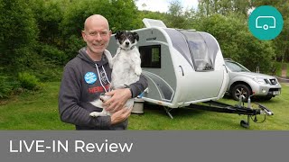 £18k 2berth FUN Lightweight Caravan  Bailey Discovery LIVE IN Review [upl. by Sherill]