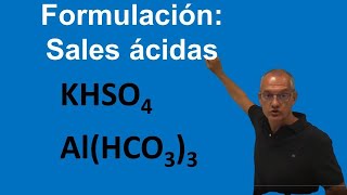 Sales ácidas Reglas de formulación [upl. by Nine920]