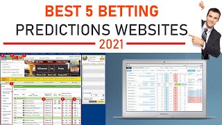 Best 5 Betting Predictions Websites for 2021  Betting Strategies [upl. by Japheth]