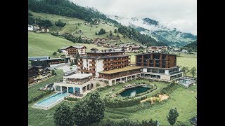 Der Nesslerhof von oben  Unser Hotel in Großarl aus der Vogelperspektive [upl. by Christophe]