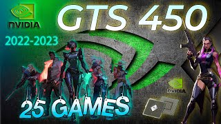 Nvidia GeForce GTS 450 in 20222023  Test in 25 Games [upl. by Arlyn]