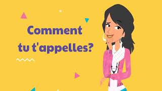 Comment tu tappelles  French Question L1 [upl. by Alonzo]