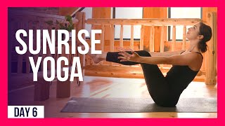 10 min SUNRISE Yoga for Energy – Day 6 REFRESHING MORNING YOGA STRETCH [upl. by Reckford]