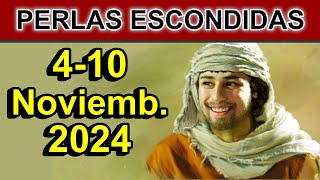 PERLAS ESCONDIDAS de esta semana respuestas CORTAS 4 al 10 Noviembre 2024 [upl. by Lledniuq]