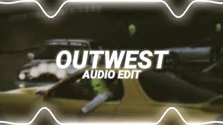 out west  jackboys amp travis scott ft young thug edit audio [upl. by Idnis]