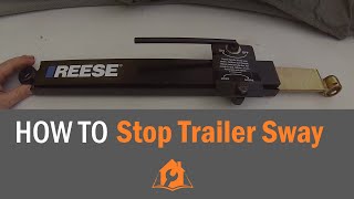 HOW TO Stop Trailer Sway [upl. by Shelton515]