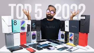 Top 5 BEST Smartphones of 2022 [upl. by Apul]