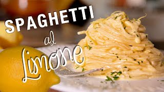 Spaghetti al Limone  Classic Lemon Pasta Recipe  The Pasta Queen [upl. by Richie970]