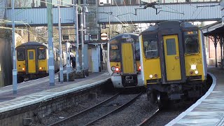 Trains at Bishops Stortford  WAML  21120 [upl. by Christan450]