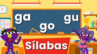 silabas para niños ga go gu  Syllables with Gg [upl. by Dodie254]