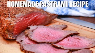 Homemade Pastrami Recipe  Sweet and Savory Meals [upl. by Gorton656]