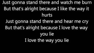 Love The Way You Lie  Eminem Lyrics [upl. by Navada543]