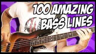 100 Amazing Bass Lines [upl. by Shotton]