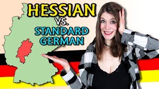 HESSIAN vs STANDARD GERMAN  Me speaking Hessian [upl. by Fredenburg754]