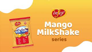 How to make Mango Milkshake  Mango Milk Shake recipe series from inJoy Philippines [upl. by Elleinnod]