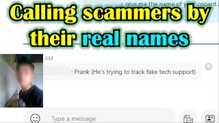 Calling Scammers by their real names [upl. by Ajan15]