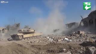 Iraqi M1A1 Abrams vs ISIS suicide car [upl. by Inoy]