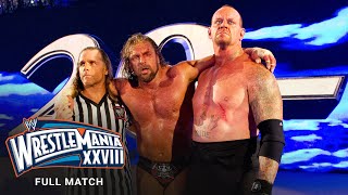 FULL MATCH  Undertaker vs Triple H – Hell in a Cell Match WrestleMania XXVIII [upl. by Azil]