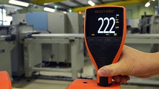 How to Measure Dry Film Thickness using an Elcometer 415 Paint Thickness Gauge [upl. by Shewmaker]