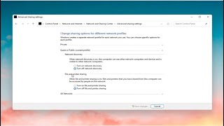 How To Turn On File And Printer Sharing In Windows 11 Tutorial [upl. by Llekcir446]