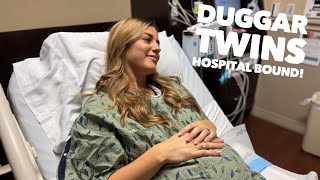 Duggar Twins Heading to the Hospital for Their Arrival [upl. by Elleiand148]