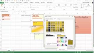 Excel  Utiliser et personnaliser les Commentaires dans une cellule [upl. by Domph]