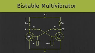 Bistable Multivibrator using BJT Explained [upl. by Bolton784]