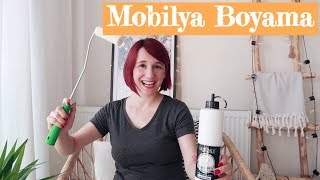 Ahşap Mobilya Boyama Kokusuz Ucuz Kolay Kendin Yap Diy [upl. by Becca]