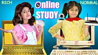 ONLINE STUDY  Rich vs Normal  MyMissAnand [upl. by Therine]