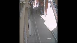 Thief caught on CCTV camera [upl. by Alema375]