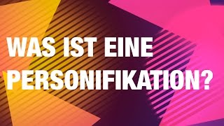 Was ist eine PERSONIFIKATION [upl. by Pardner]