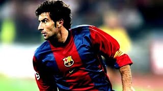 Luis Figo ● Incredible Dribbling Skills ► Fc Barcelona [upl. by Landry]