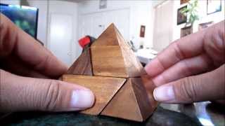 Wooden Pyramid Puzzle [upl. by Lindon]