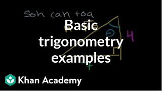 Basic trigonometry II  Basic trigonometry  Trigonometry  Khan Academy [upl. by Raasch]