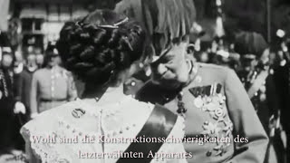 Tonaufnahme 1903  Kaiser Franz Joseph I ENG SUB [upl. by Akired125]