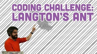 Coding Challenge 89 Langtons Ant [upl. by Irish553]