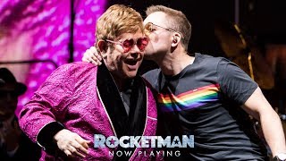 Elton John amp Taron Egerton  Your Song  Live In Hove England [upl. by Mosnar]