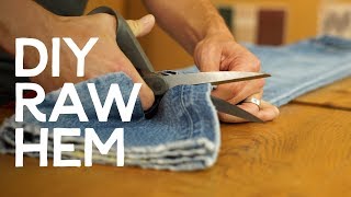 Vintage Denim How to Cut it and Make it Your Own [upl. by Toy]