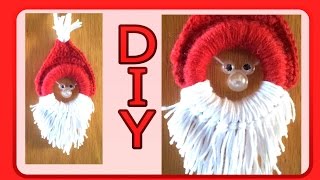 Häkeln  Nikolaus  Weihnachtsmann  DIY  Julebuergerfee [upl. by Catina]