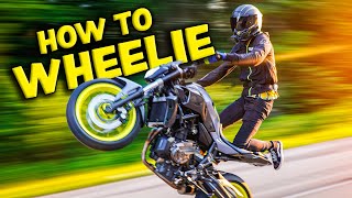 HOW TO WHEELIE TUTORIAL [upl. by Aillimat802]