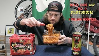 9 Million Scoville Spicy Ramen Noodle Challenge  LA BEAST [upl. by Galina]