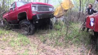 4X4 TRUCK STUCK IN SWAMP by BSF Recovery Team [upl. by Pelligrini]