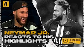 Neymar REACTS to Neymar Highlights I The Reel [upl. by Yenahpets]