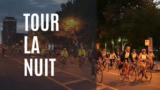 Tour la Nuit 2022  22 km evening bike ride on Car free streets of Montreal  Vélo Québec [upl. by Adnalor928]