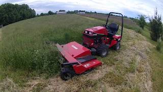 Steiner Rough Cut Mower In Action [upl. by Amles]