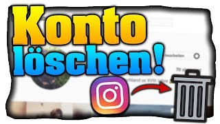 Instagram Account löschen Tutorial  2021 🗑️ [upl. by Brigg]