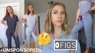 Are Figs Scrubs Worth it  HONEST Review [upl. by Ahtennek]