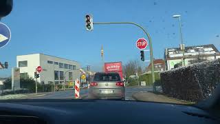 Driving around Bielefeld Germany 🇩🇪 [upl. by Ycaj456]